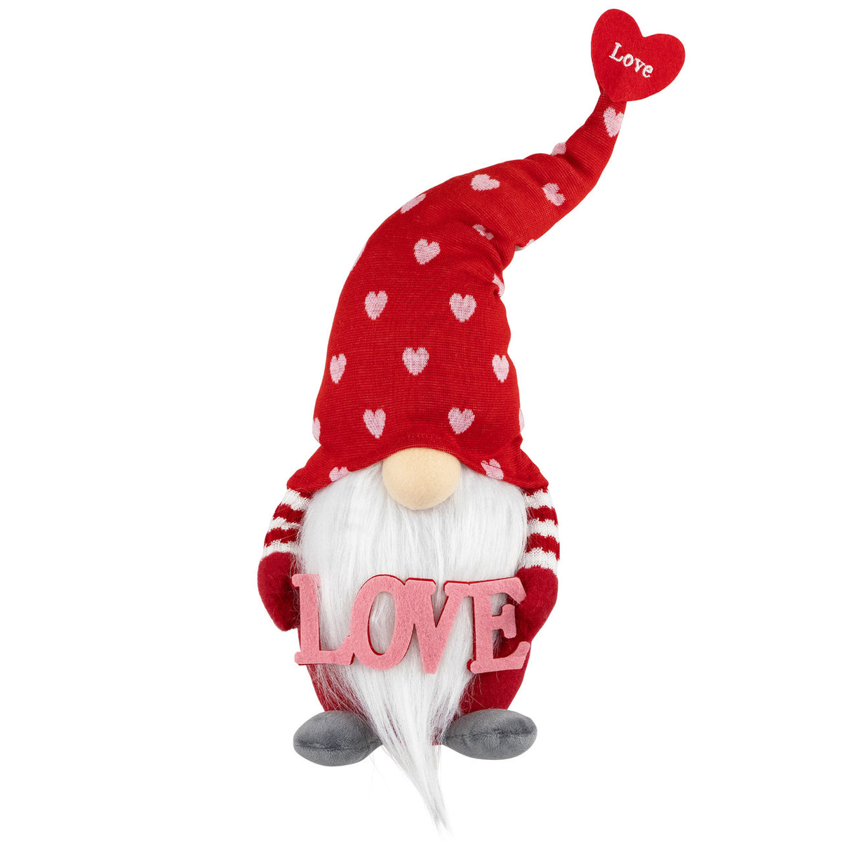 Hearts and Love Valentine&#39;s Day Gnome 18.5&quot; for Valentine&#39;s Day Decor