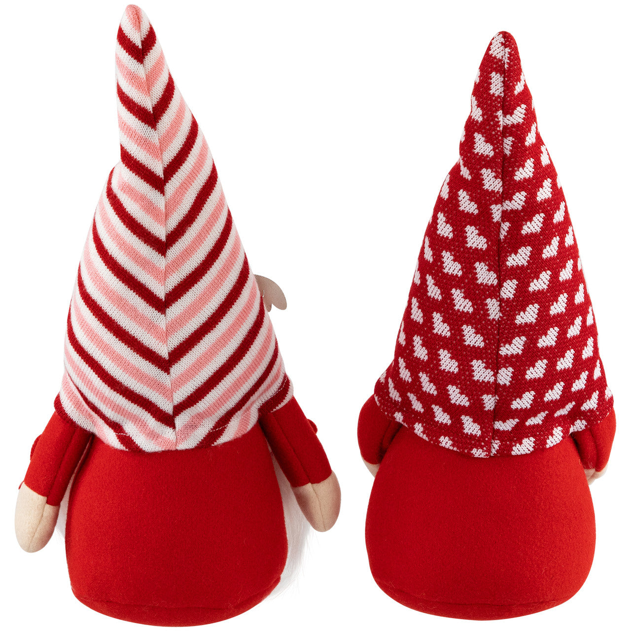 Plush "I Heart U" Valentine's Day Gnomes 12" Set of 2