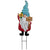 Outdoor Welcome Gnome 22" Outdoor Garden Stake (Red)