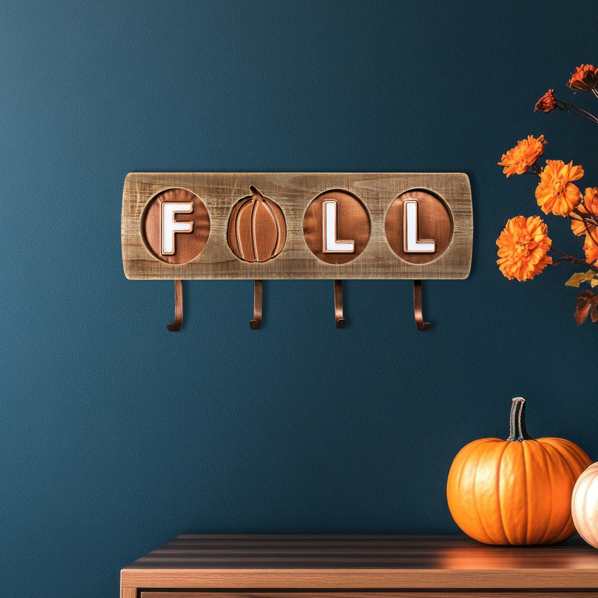 Autumn Harvest Wall Decor and Organizer