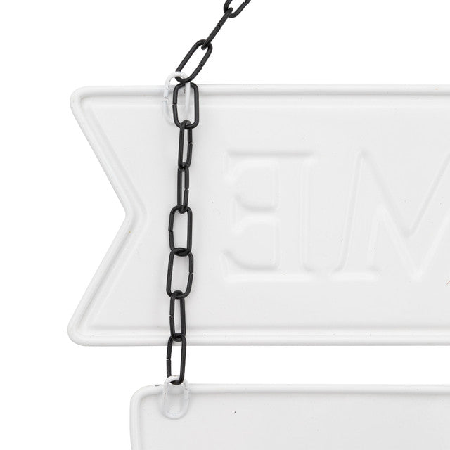 Patriotic Welcome Metal Wall Hanging Decor