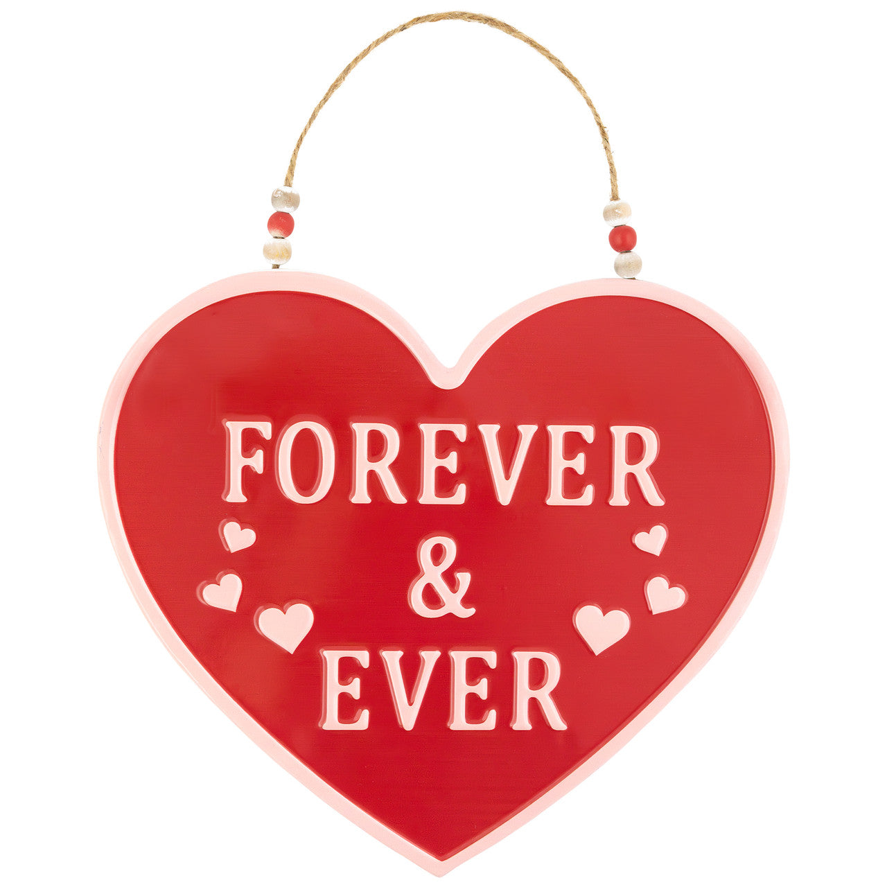 Forever and Ever Valentine's Day Wall Decoration 13.75"