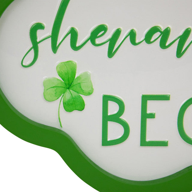 Irish Wall Decor Let the Shenanigans Begin 14&quot; for St. Patricks Day