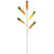 Artificial Striped Carrots for Easter Decoration (23.75")