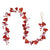 Valentine's Day Unlit Garland 6' Red and Pink Hearts