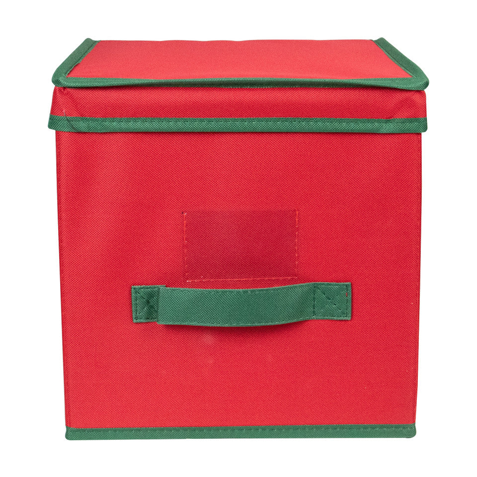Christmas Ornament Storage Container with Dividers