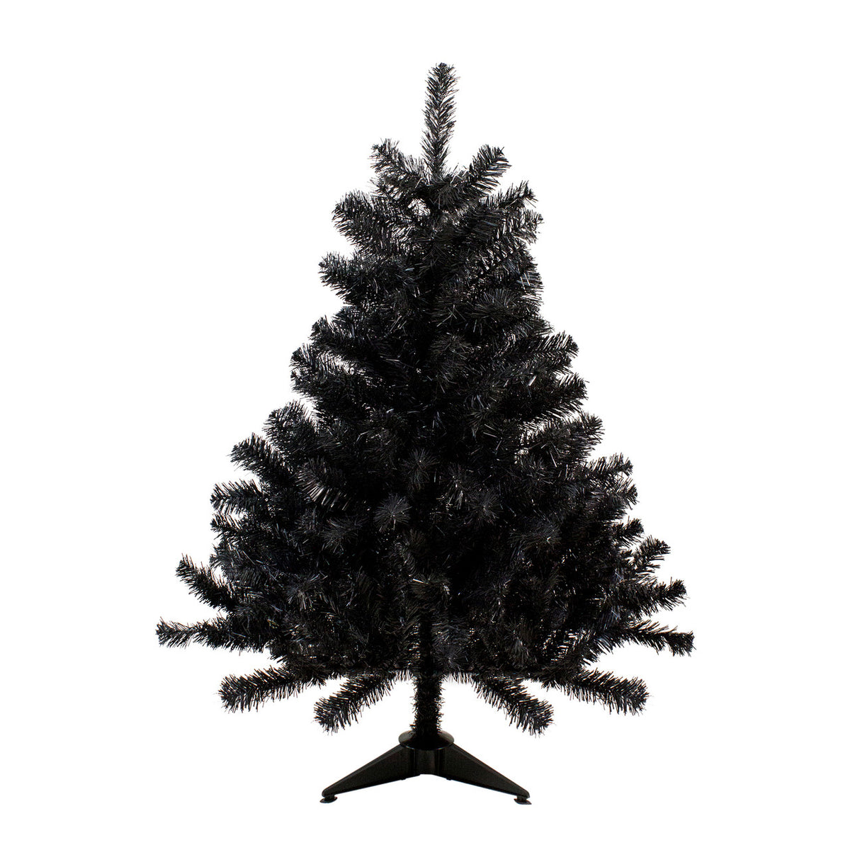 Artificial Black Halloween Tree 4FT Colorado Spruce (Black)
