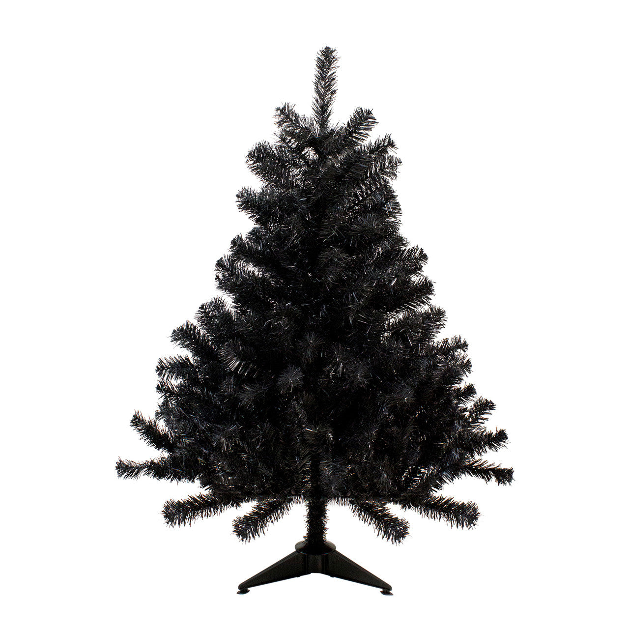 Artificial Black Halloween Tree 4FT Colorado Spruce (Black)