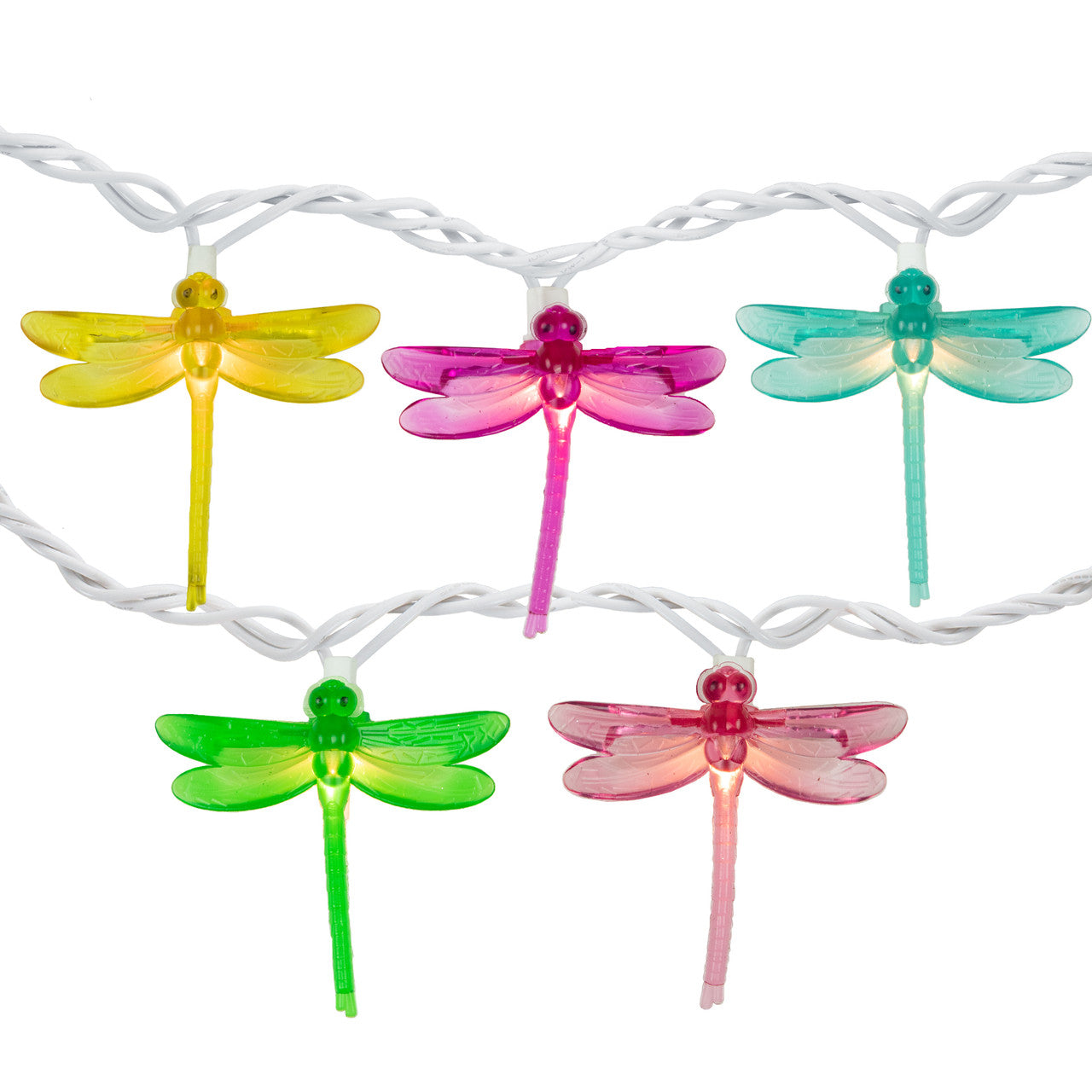 Dragonfly String Lights 7.25FT for Outdoor Decorations