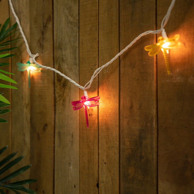 Dragonfly String Lights 7.25FT for Outdoor Decorations