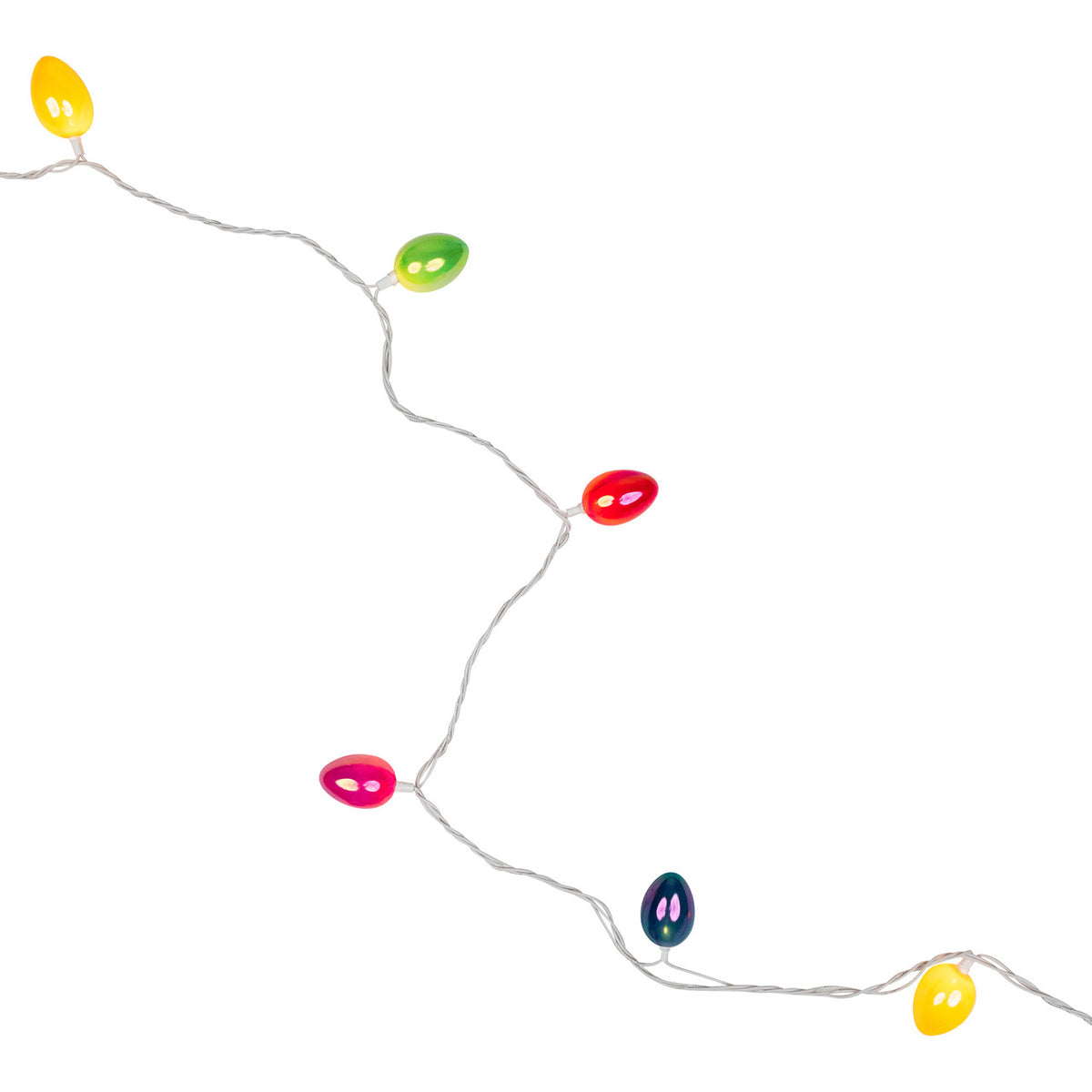 Multi Colored Easter Egg Pearl String Lights 10 Count