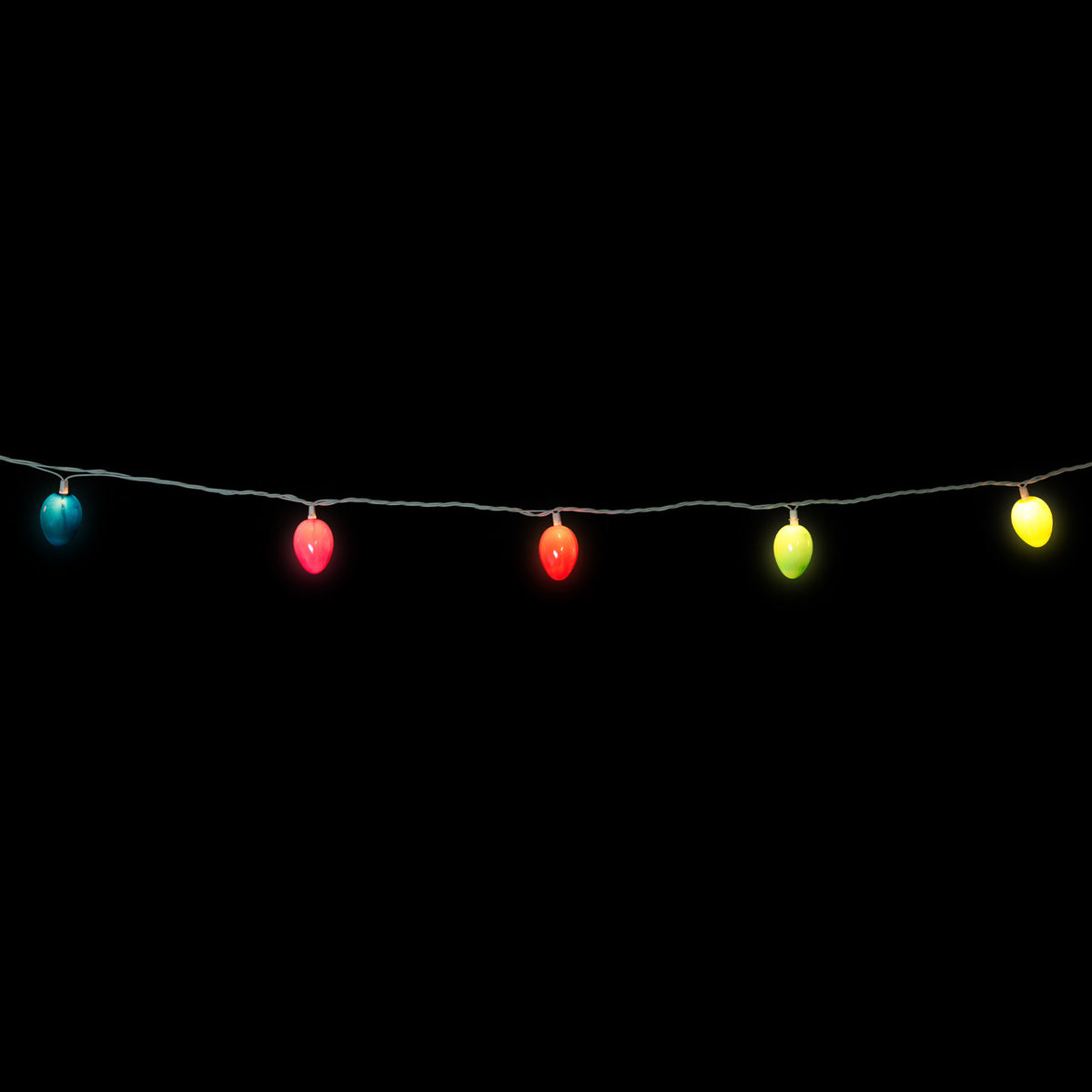 Multi Colored Easter Egg Pearl String Lights 10 Count