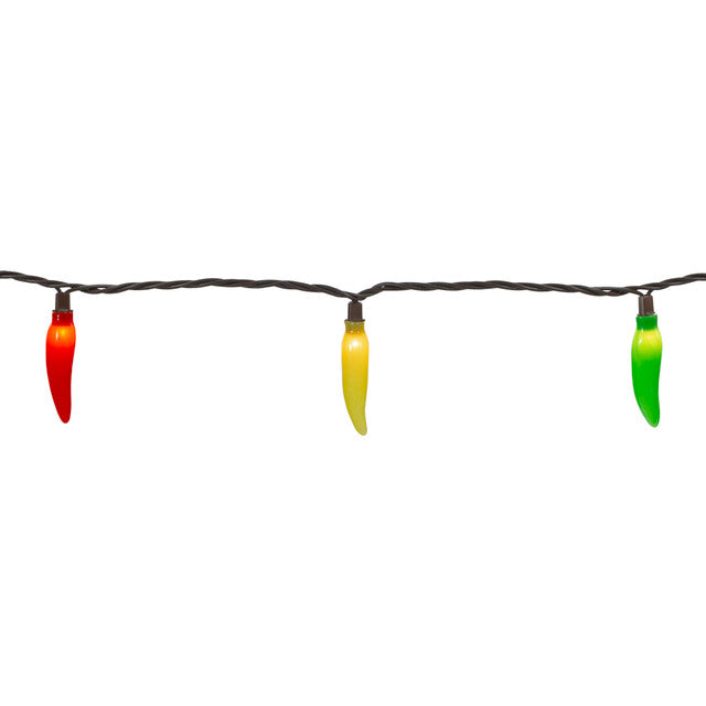 Colorful Chili Pepper String Light 35-Count Set