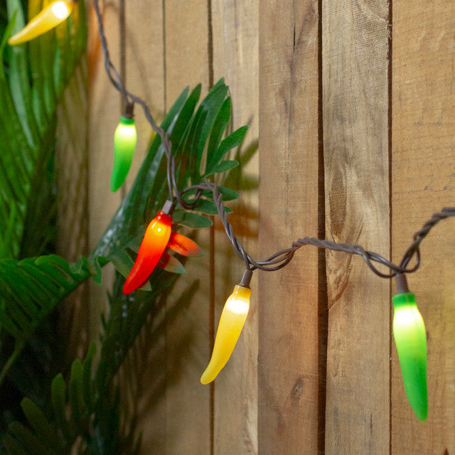 Colorful Chili Pepper String Light 35-Count Set