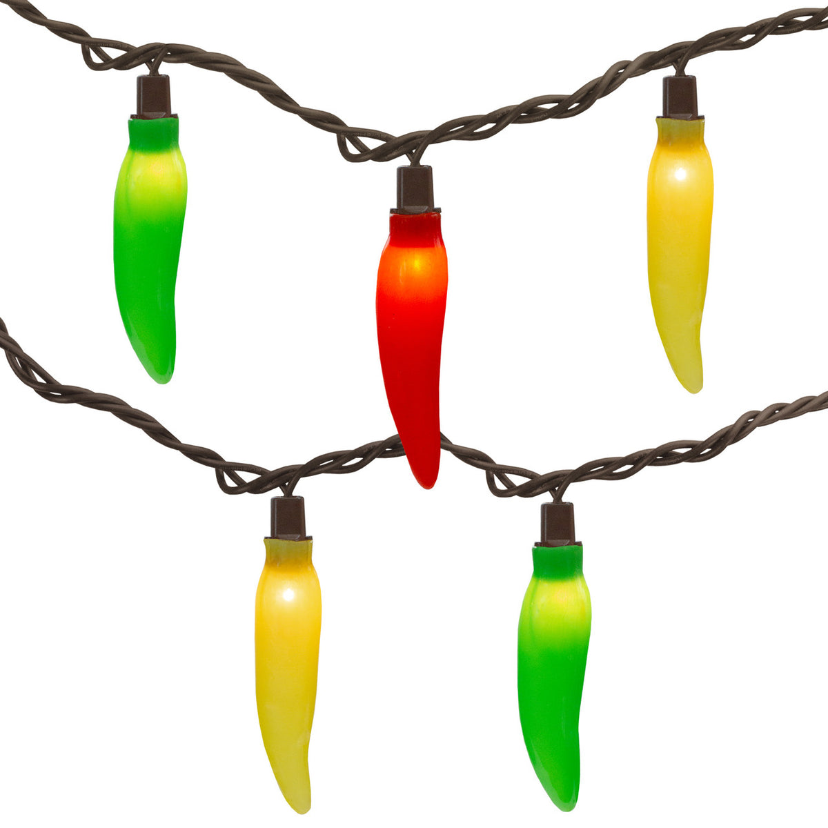 Colorful Chili Pepper String Light 35-Count Set