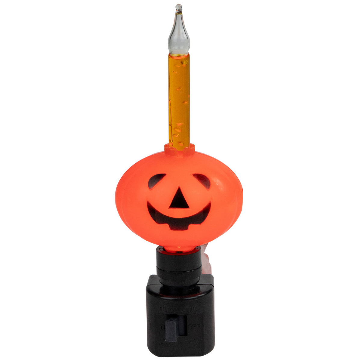 Pumpkin Jack-O-Lantern Bubble Night Light