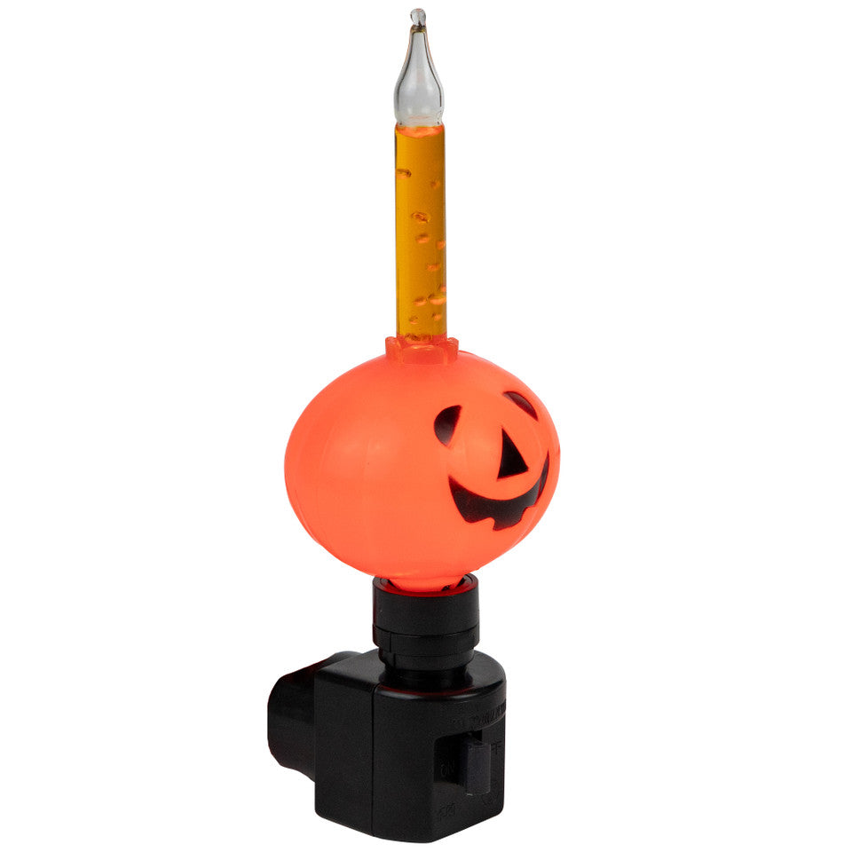 Spooky Halloween Jack-O&#39;-Lantern Bubble Night Light