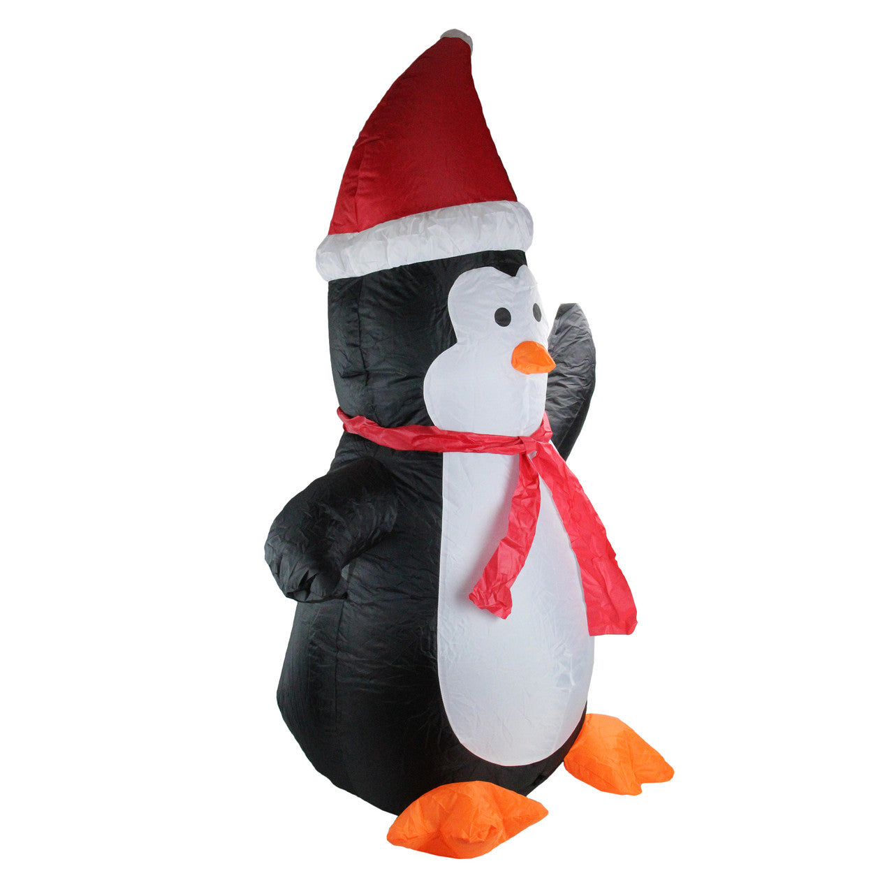 Christmas Yard Decor 4' Black and White Inflatable Festive Penguin