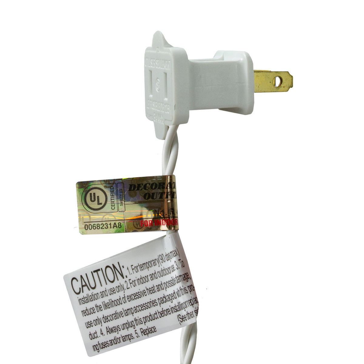 Halloween 12&quot; Lighted Holographic Ghost Window Silhouette Decoration