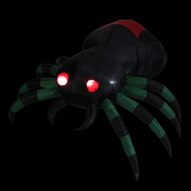Halloween Spider Outdoor Yard Decoration 3.5&#39; Lighted Inflatable Decoration