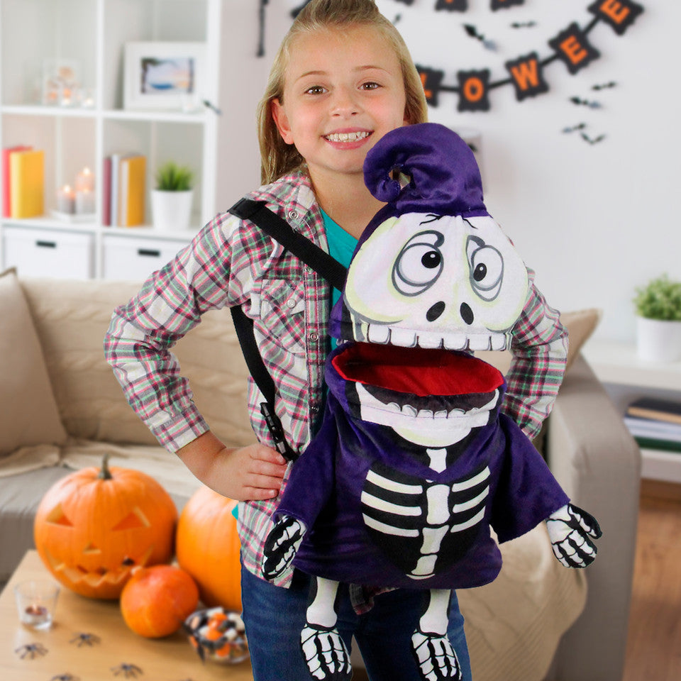 24&quot; Animated &amp; Musical Skeleton Candy Bag