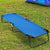 Outdoor Folding Camping Bed for Sleeping Hiking Travel (Blue)