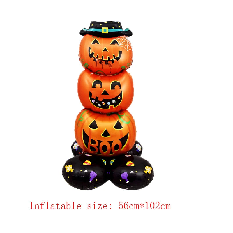 Giant Stand Pedestal Foil Balloons Halloween Party Decoration