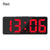 LED Digital Electronic Alarm Clock (Red)