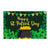 St. Patrick's Day Flag Ireland Clover Shamrock Banner for Indoor Outdoor Decor