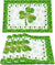 Shamrock Placemats Set of 4 for St. Patrick's Day