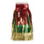 Christmas Fringe Party Streamer 15" x 10' (Red and Green)