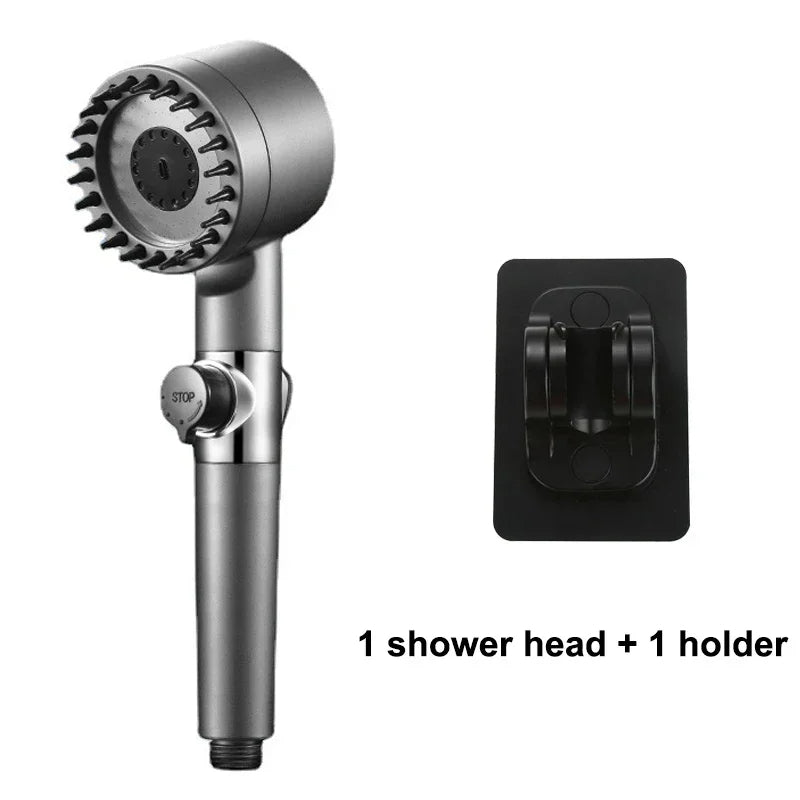 3 Modes Shower Head High Pressure Showerhead Portable Filter