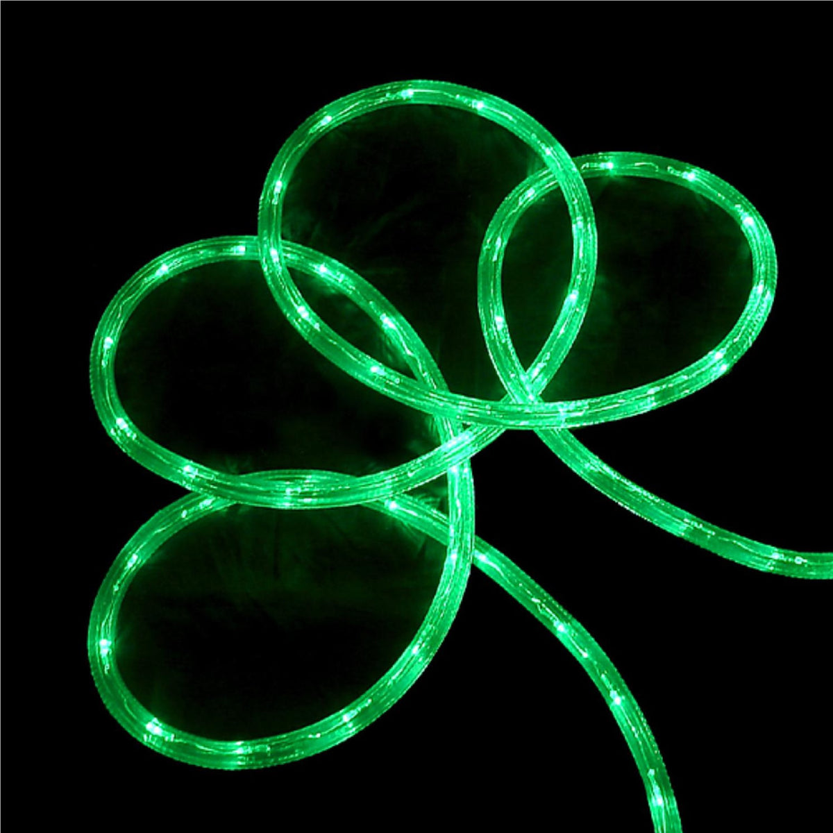 St. Patrick&#39;s Green Rope Lights 102&#39; Rope Lights