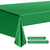 Green Waterproof Plastic Tablecloth