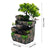 LED Resin Rockery Fountain Ornament for Home Office (US Standard)