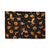 Set of 2 Black and Orange Witches Halloween Rectangular Placemats 18.5"