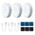 3PCS LED Human Motion Sensor Lights (White)