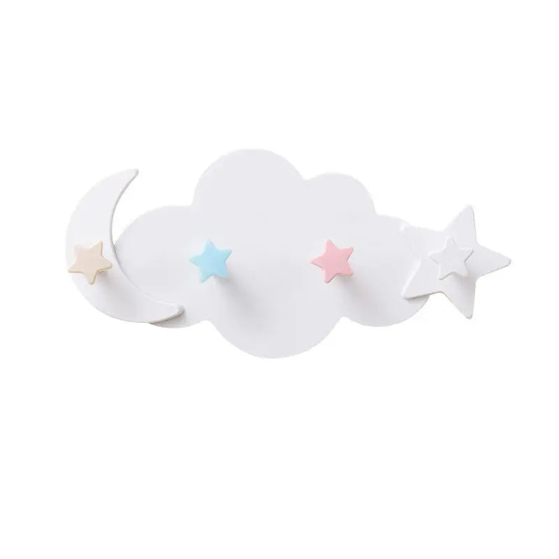 Self Adhesive Hooks Kawaii Cartoon Cloud Children's Room Hook