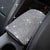 Car Armrest Cover Pad Protective Cover Luster Crystal Rhinestone Car Arm Rest Cushion Pad 12.2 x 8.7 Inch