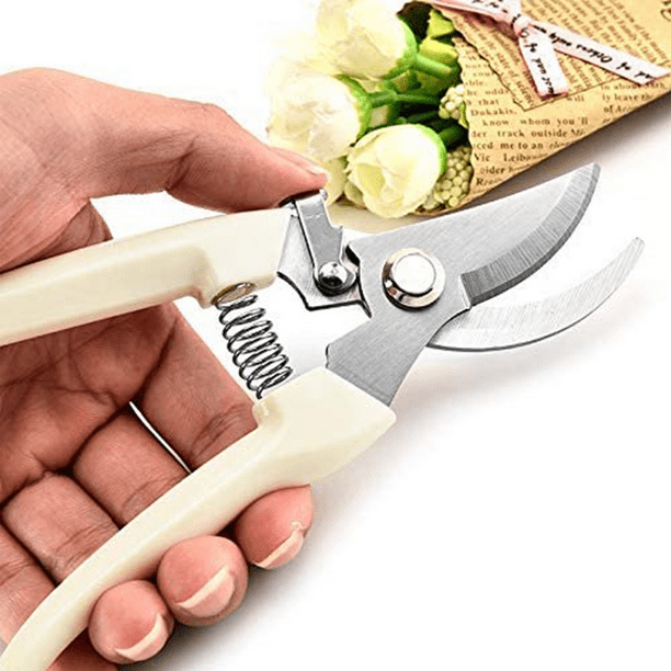 Pruning Hand Garden Scissors Shears Pruner Cutter Gardening Pruners 10MM Cutting Diameter