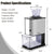 Ice Crusher Electric Shaver Machine Professional Tabletop