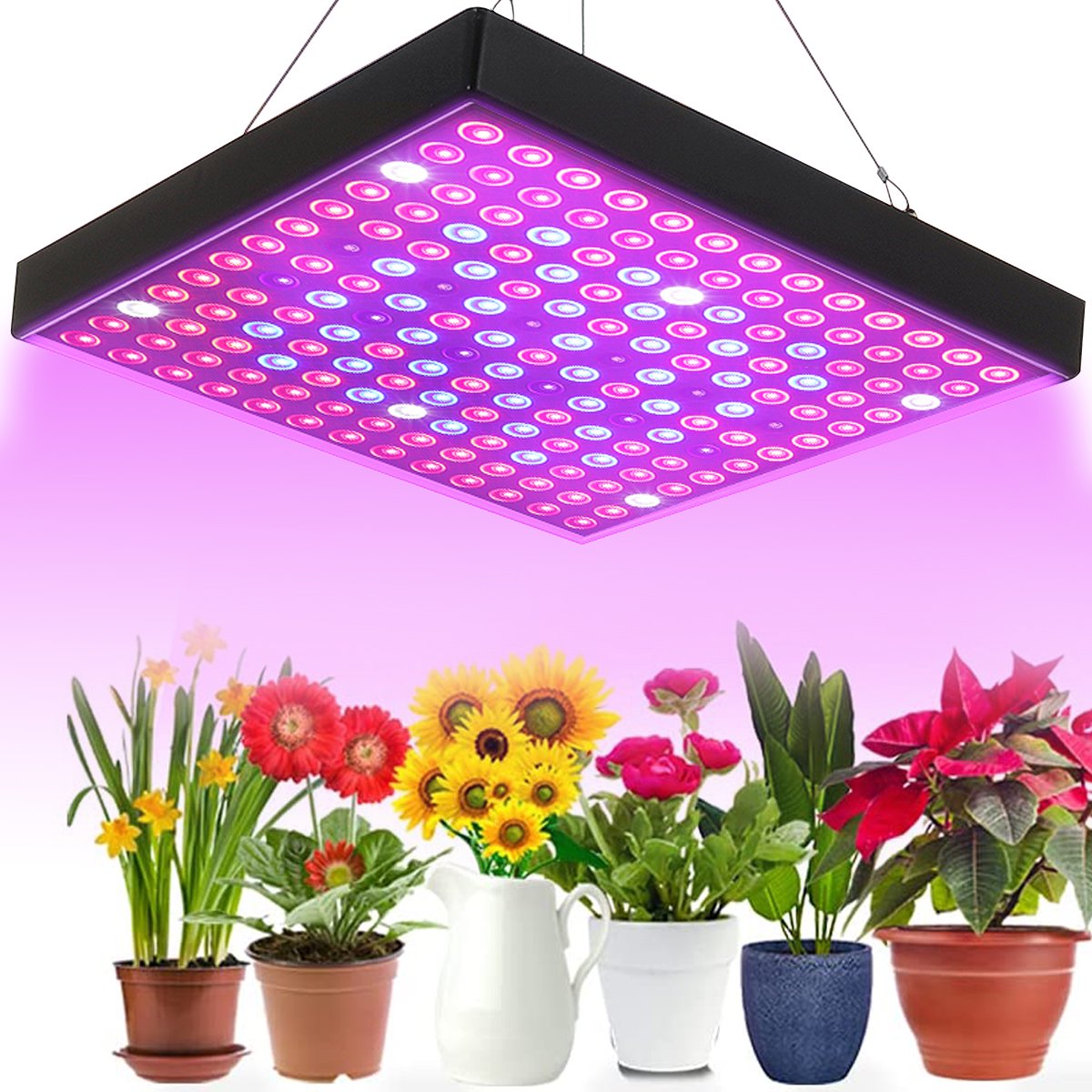 LED Grow Lights Sunlight For Hydroponic Veg Flowers Greenhouse 2000W