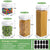 Storage Food Set Airtight Container 5 Pieces with Labels & Chalk Marker