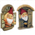 Garden Welcome Gnome Sign Statue Decor, Welcome Tree Sculpture: Window & Door Gnomes