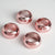 Acrylic Napkin Rings Color Blush - 4 Pieces