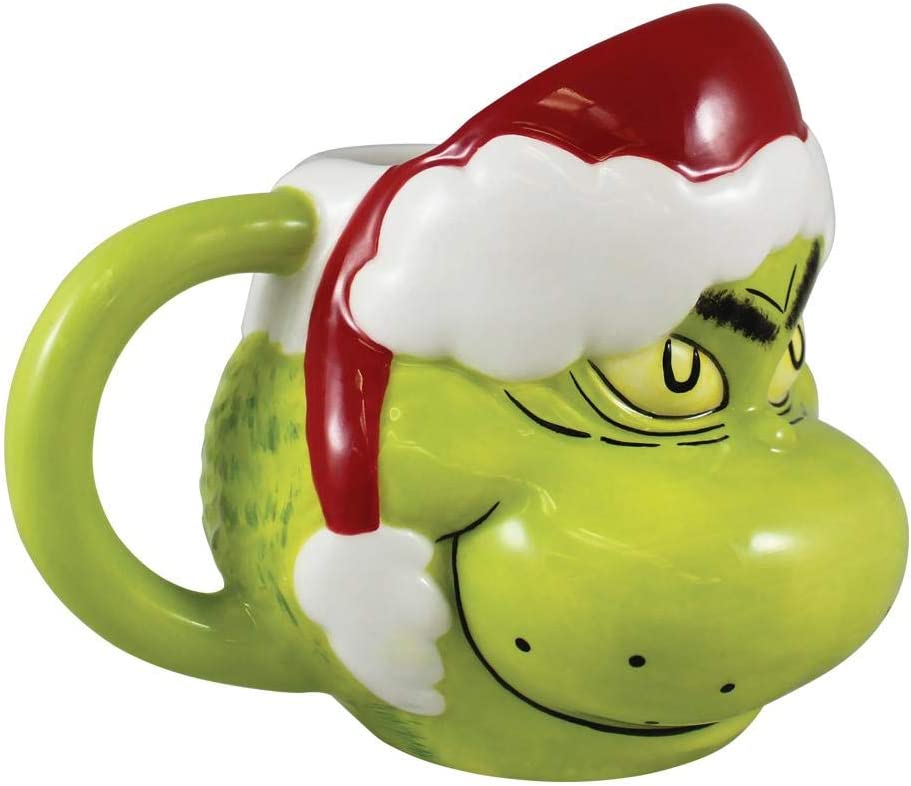 16 Ounce The Christmas Monster Mug Ceramic Sculpted