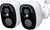 2-Pack Outdoor Wireless Security Cameras with AI Motion Detection, Color Night Vision, and 2-Way Audio