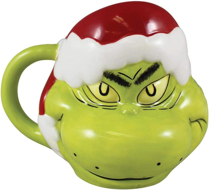 16 Ounce The Christmas Monster Mug Ceramic Sculpted