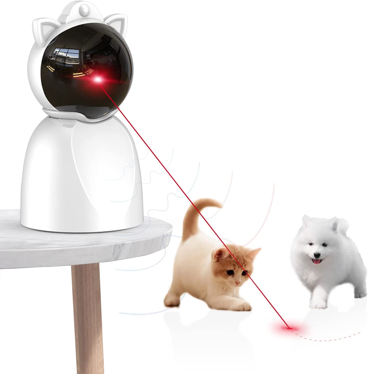 Rechargeable Cat Activated Motion Toy Laser Interactive Automatic Toys