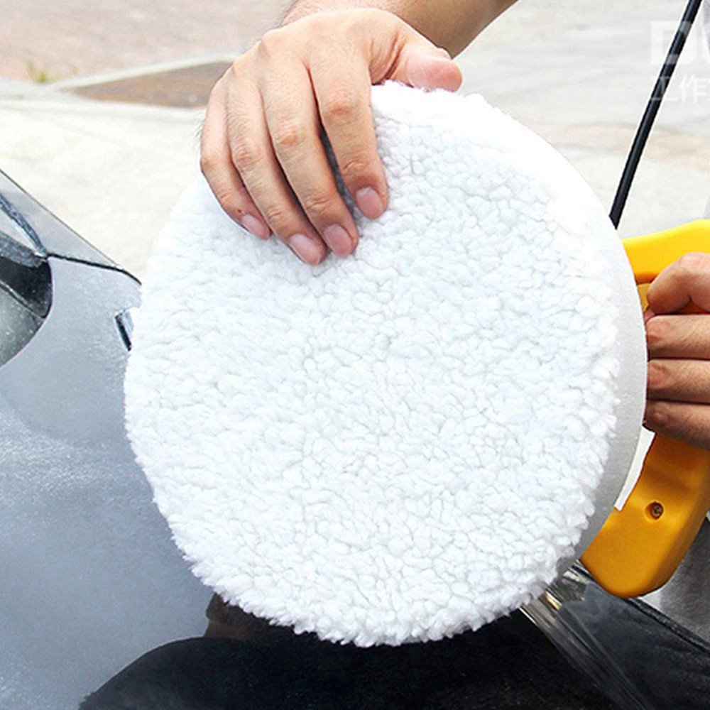 Car Polishing Buffer Pads 8 Piece Bonnet Polisher, 9-10 Inches